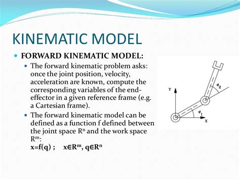 kinematic model